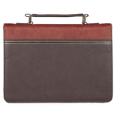 Have Made You Brown Faux Leather Bible Cover Large - Isaiah 46:4